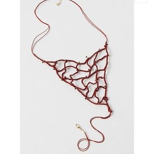 NWT Free People My baby Headpiece Burnt Orange